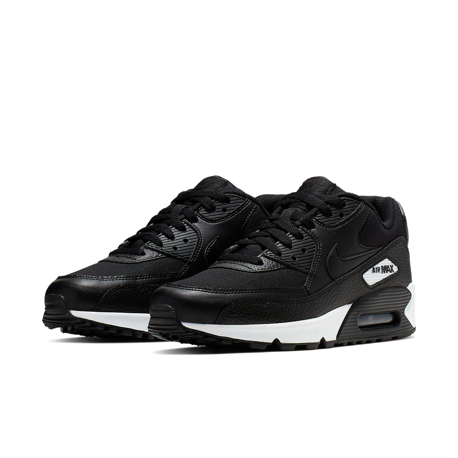 (WMNS) Nike Air Max 90 'Black White' 325213-064