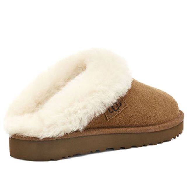 (WMNS) UGG Cluggette Slipper 'Chestnut' 1115134-CHE