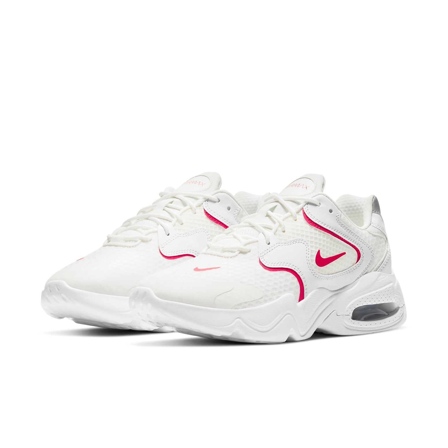 (WMNS) Nike Air Max 2X 'White Siren Red' CK2947-104