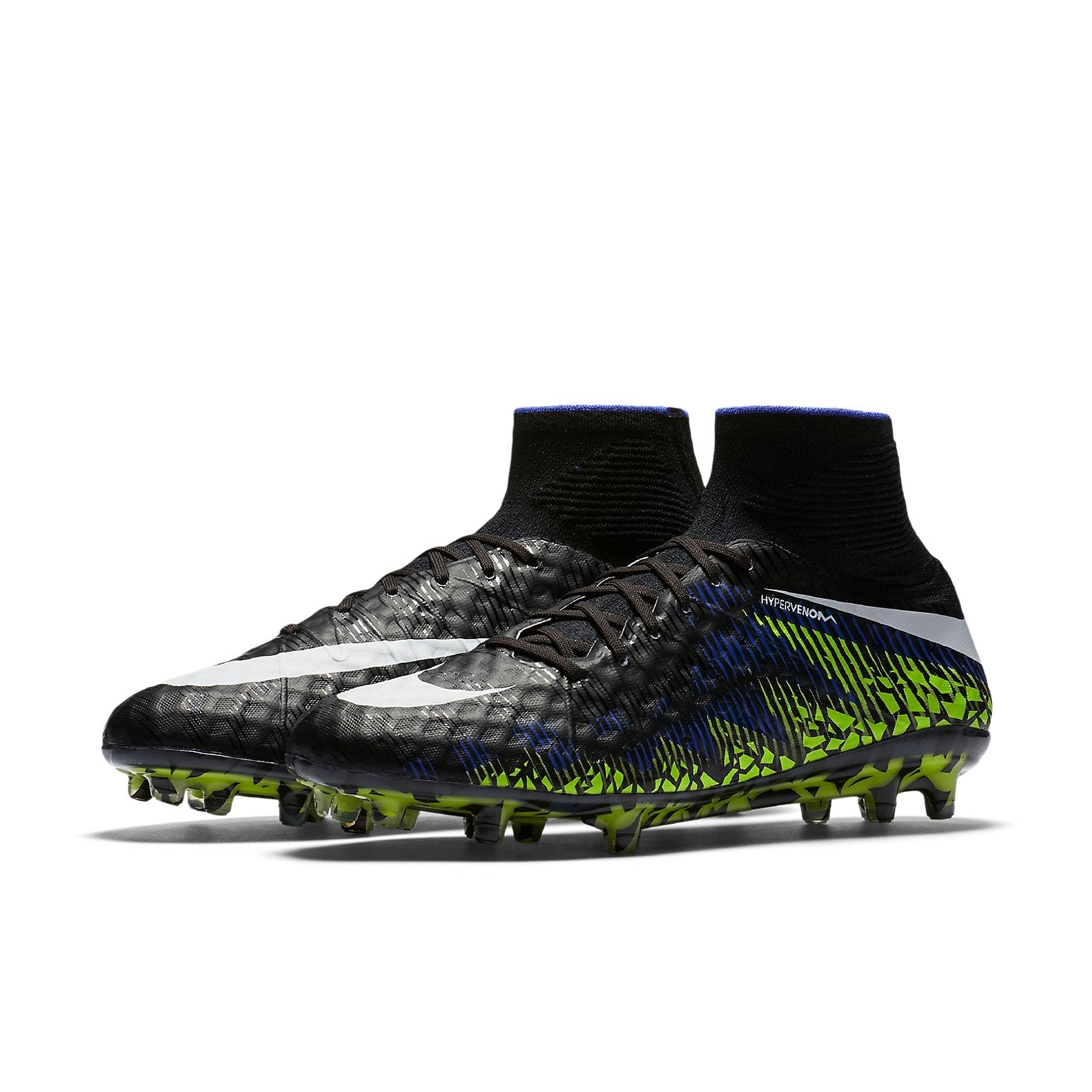 Nike Hypervenom Phantom 2 FG 'Black Volt' 747213-017