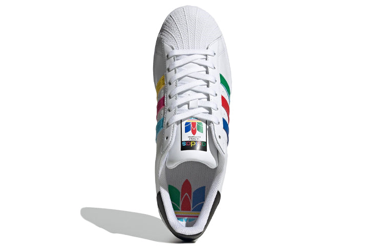 adidas Superstar 'Colorful Trefoil - Cloud White' FU9521