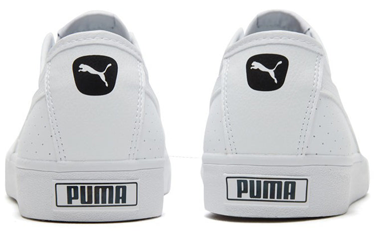 PUMA Bari Low Tops Casual Skateboarding Shoes Unisex White 370916-02