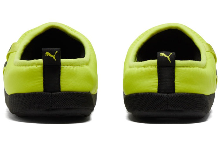 PUMA Scuff Slippers 'Fluo Yellow' 384945-07