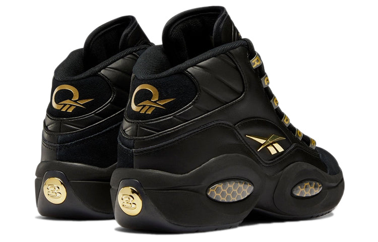 Reebok Question Mid Lux 'Black Gold' H01308