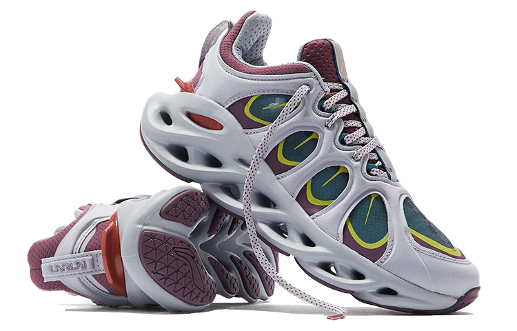 (WMNS) Li-Ning Arc 'Grey Burgundy' ARHP226-3