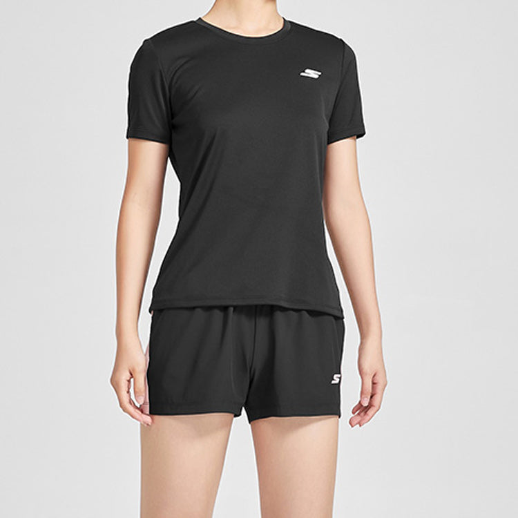 Skechers Running Knit Short Sleeve Black P220W048-0018