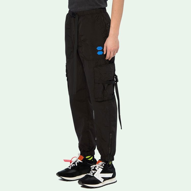 Off-White FW19 c/o Virgil Abloh Pants Men Black OMCF004F19F010201001