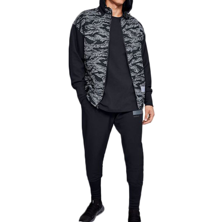 Men's Under Armour Pursuit Series Woven Sports Jacket Black 1342990-001