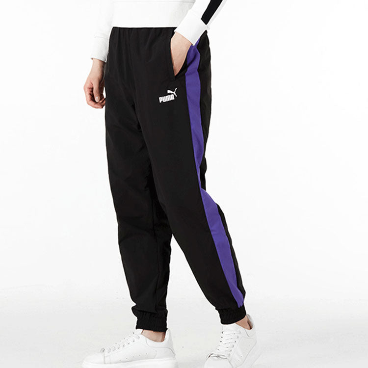 PUMA Panel Woven Pants 'Black' 671606-01