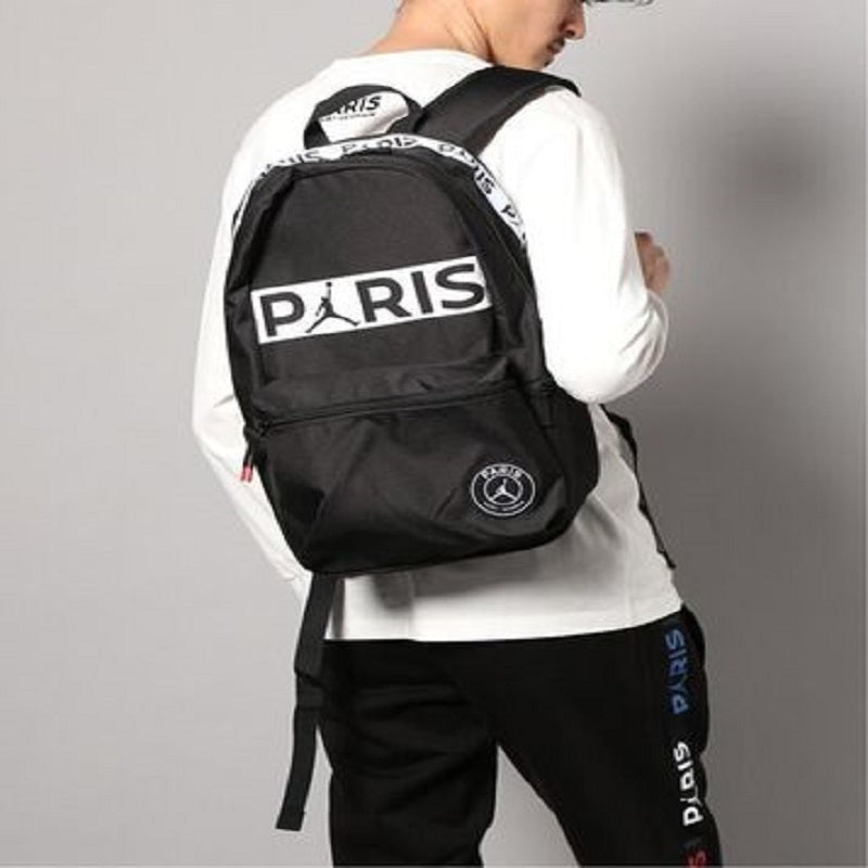 Air Jordan Paris x PSG Backpack 'Black White' 9A0334-023