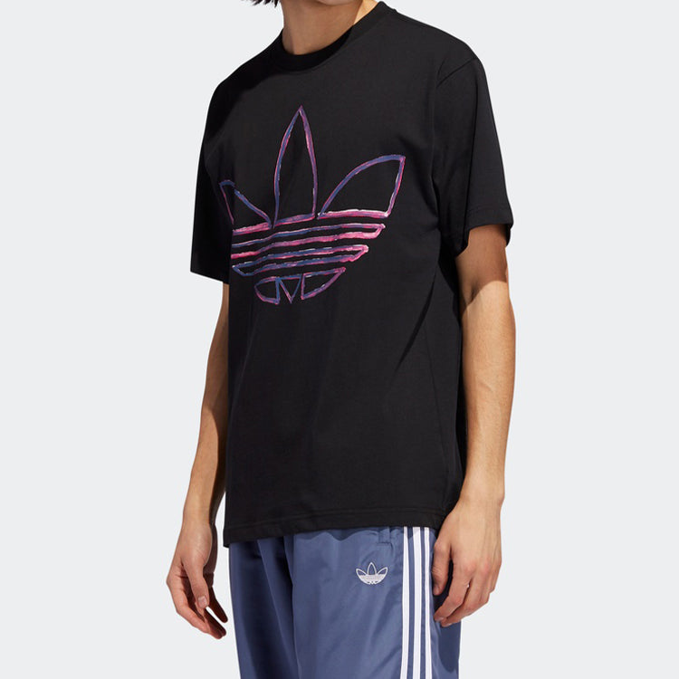 adidas Pullover Round Neck Short Sleeve Black ED6270