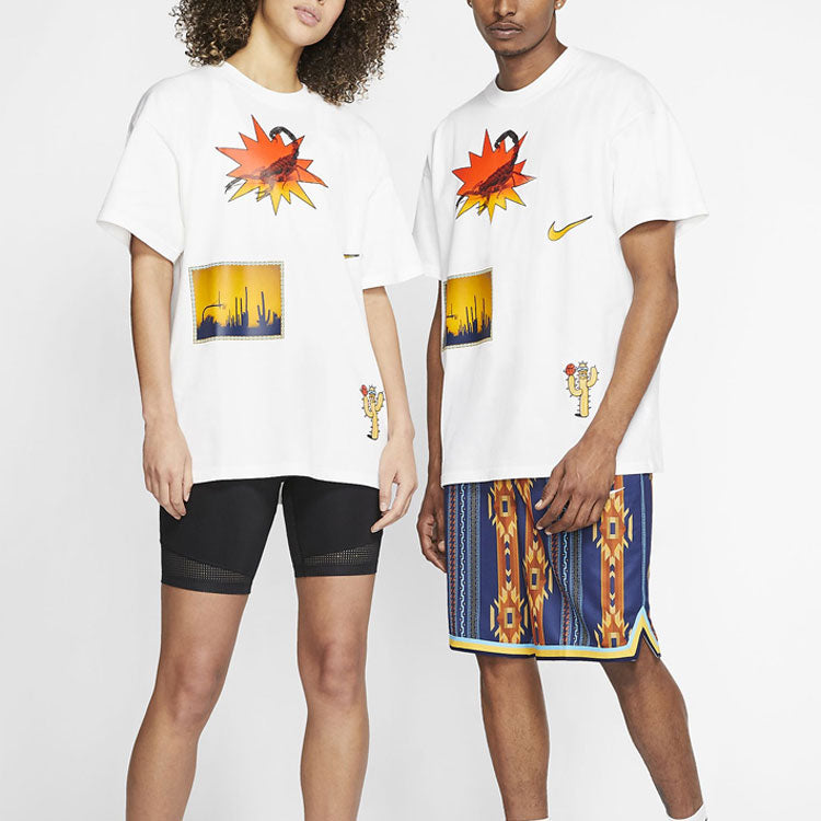 Nike Exploration Sports Printed TEE Men White CD1309-100