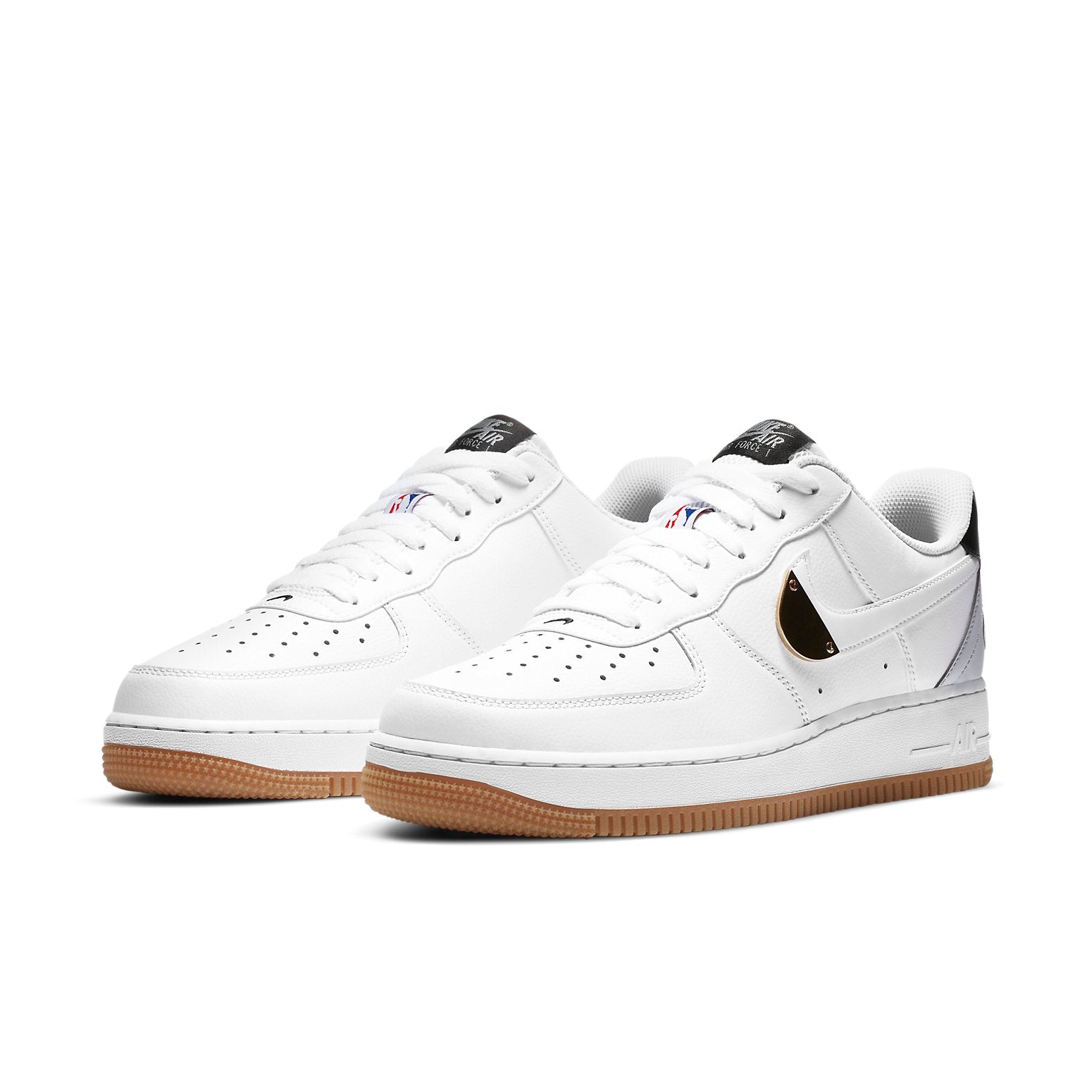 Nike x NBA Air Force 1 '07 LV8 'White Pure Platinum' CT2298-100
