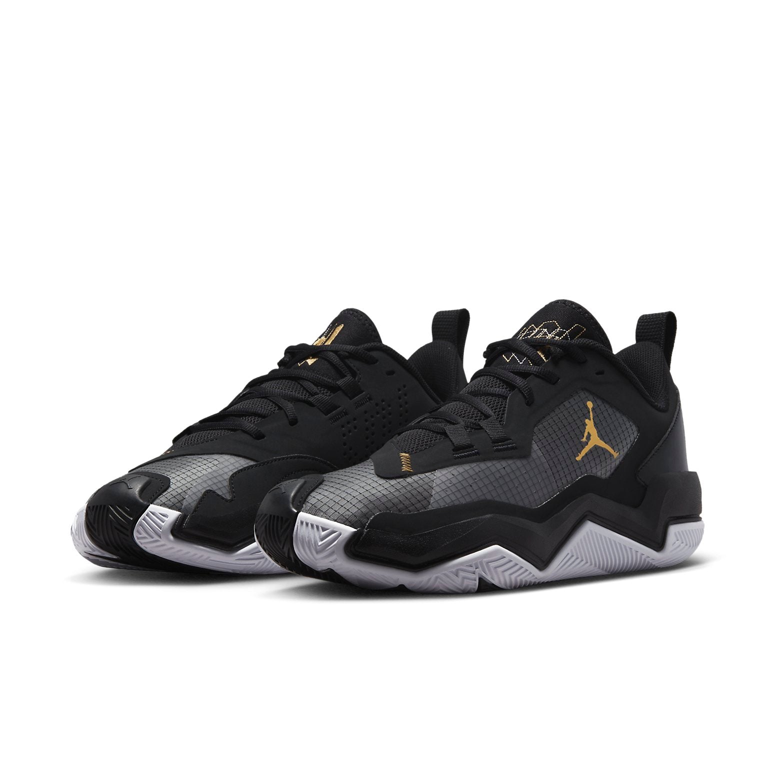Air Jordan Westbrook One Take 4 'Black Metallic Gold' DO7193-007