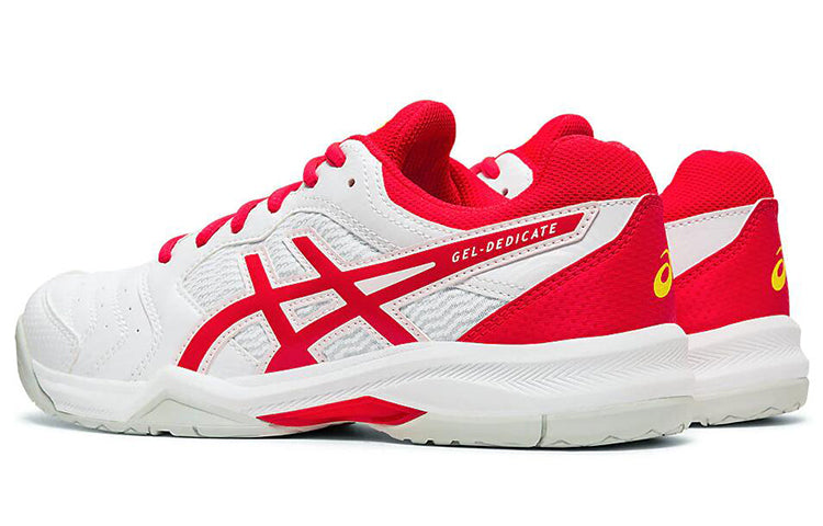 (WMNS) ASICS Gel-Dedicate 6 'White Red Grey' 1042A067-102