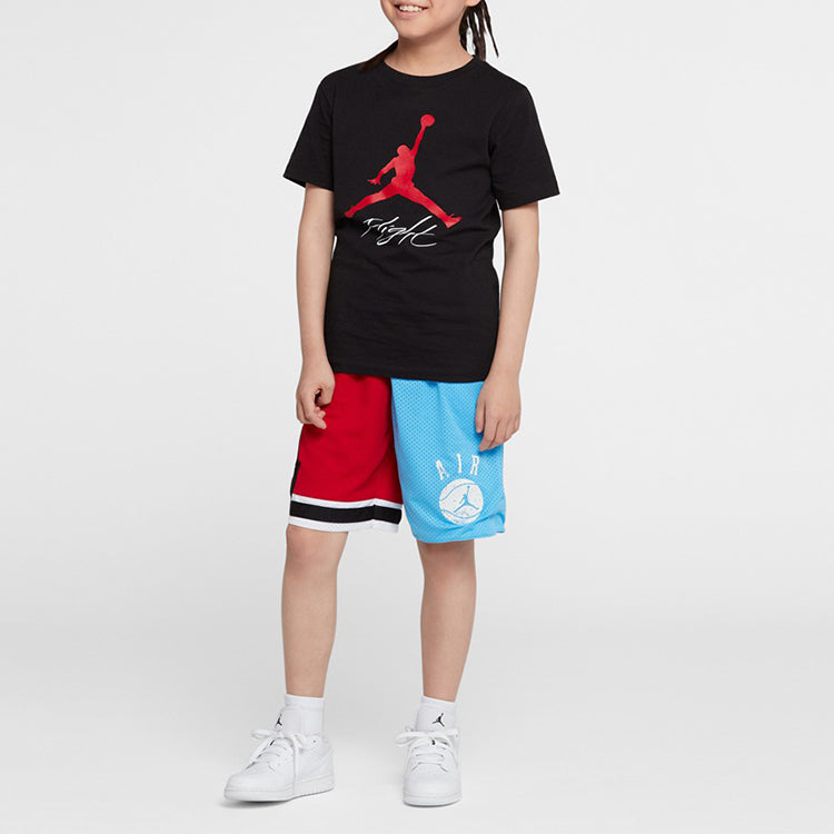 (PS) Air Jordan Jumpman flight Big Boys Short Sleeve 'Black' HA7451