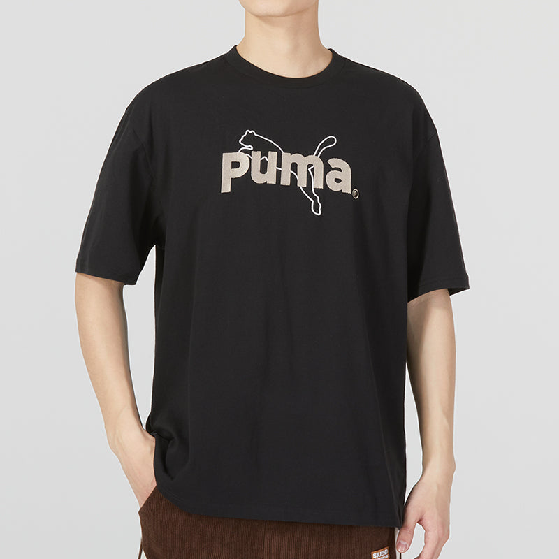 PUMA Team Graphic Shirt 'Black' 621987-01