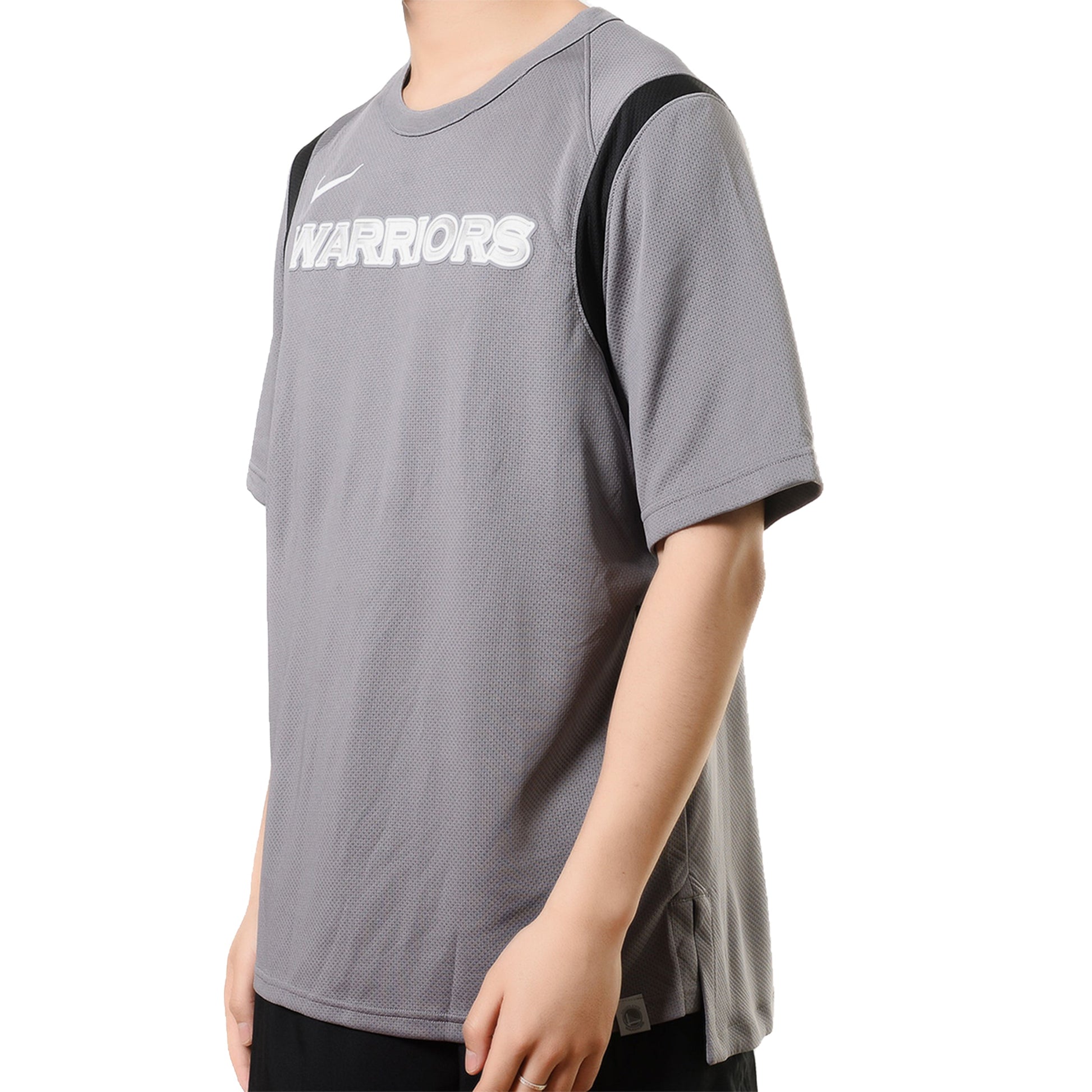 Nike Golden State Warriors Sports Short Sleeve Gray 920570-036
