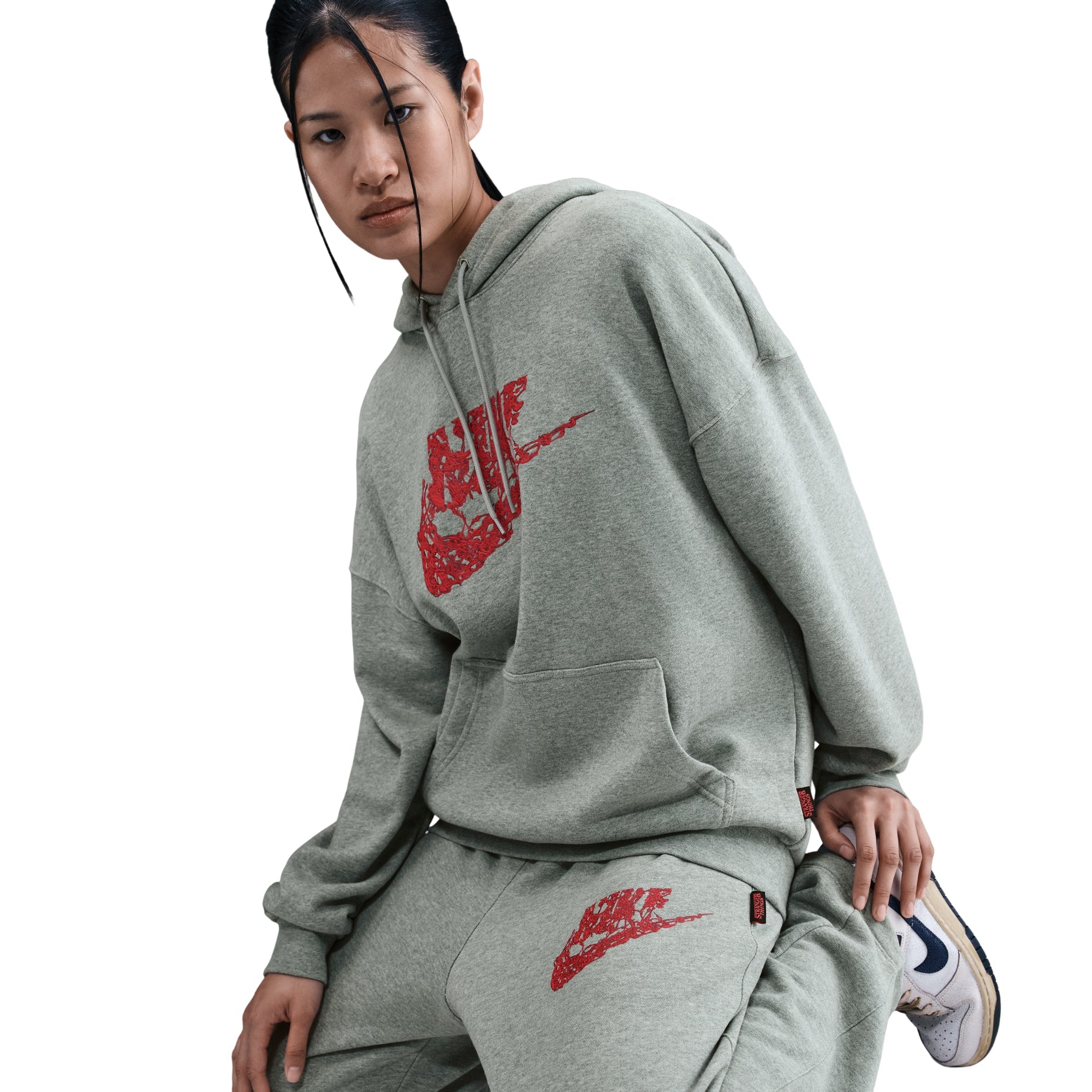 Nike x Stranger Things Sweatpants 'Grey' IB5668-063