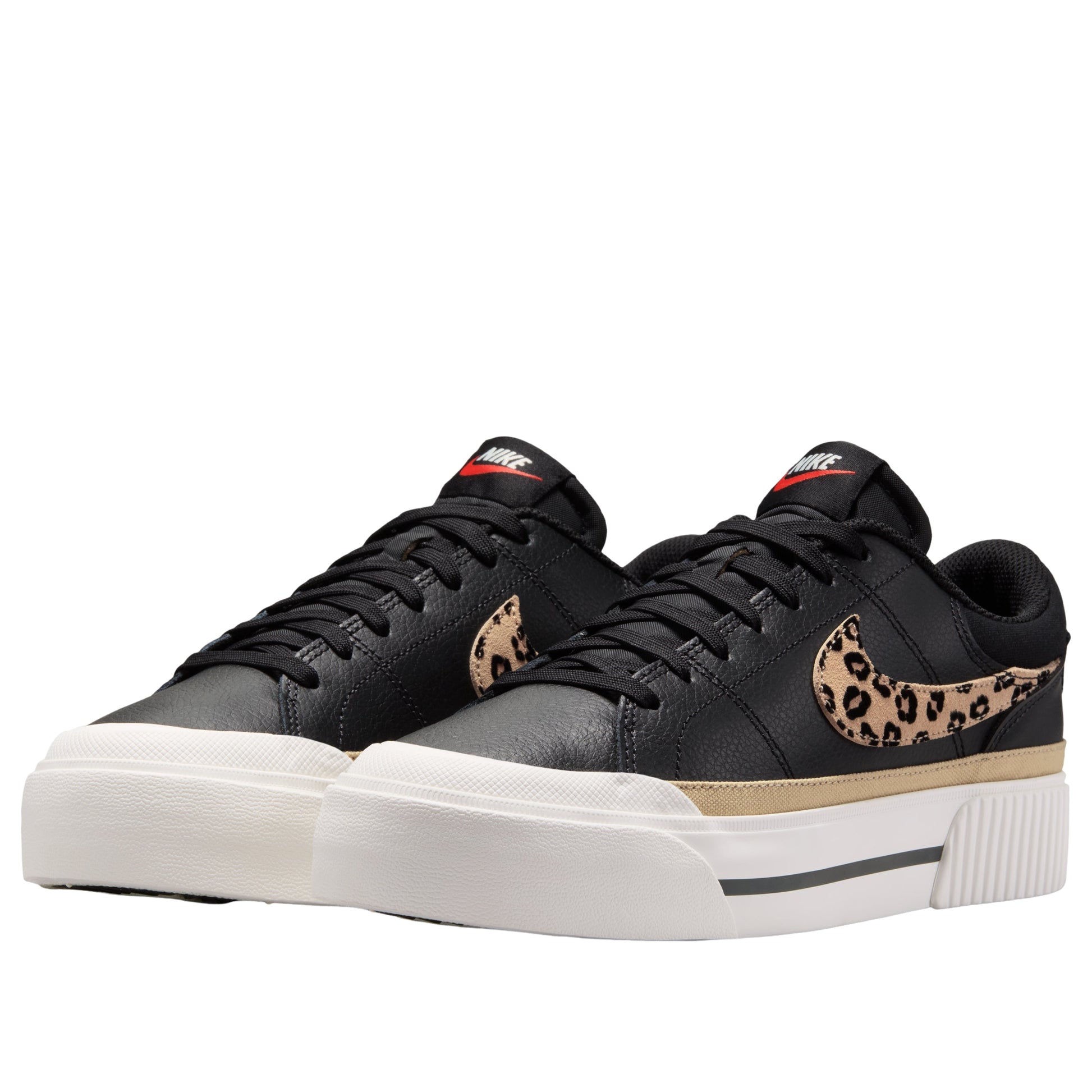 (WMNS) Nike Court Legacy Lift 'Leopard Black' HF9548-001