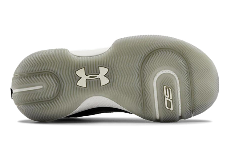 (GS) Under Armour Sc 3zer0 IV Low-Top Actual Combat White 3023918-100