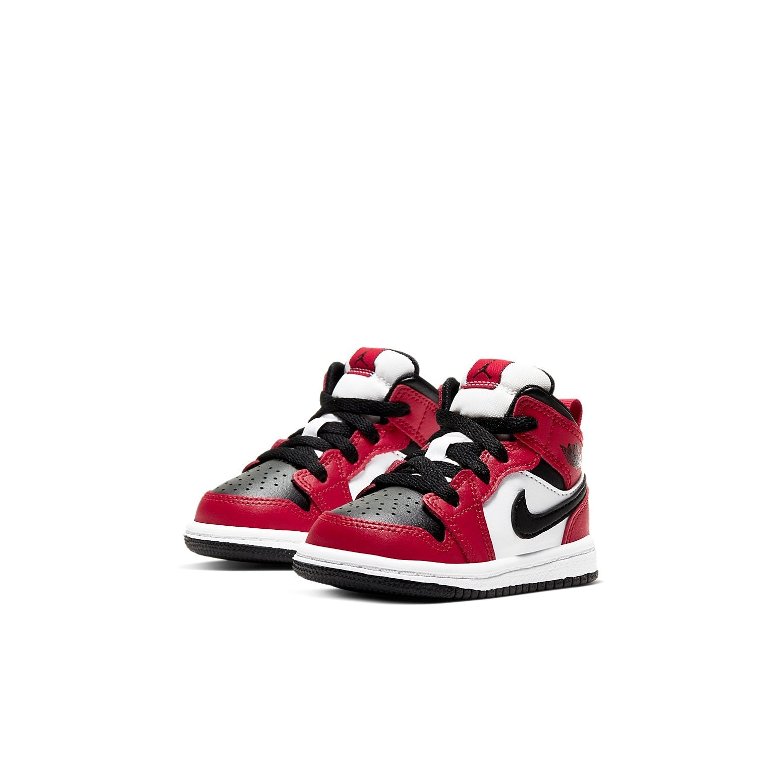 (TD) Air Jordan 1 Mid 'Chicago Black Toe' 640735-069