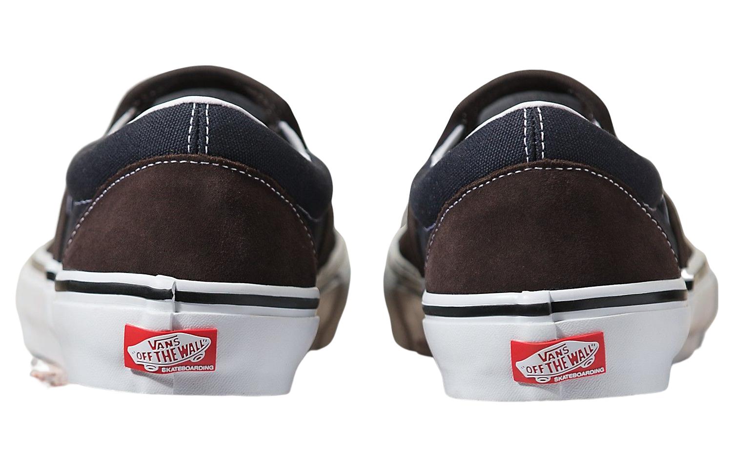 Vans Skate Slip-On 'Brown Blue' VN0A5FCABF7
