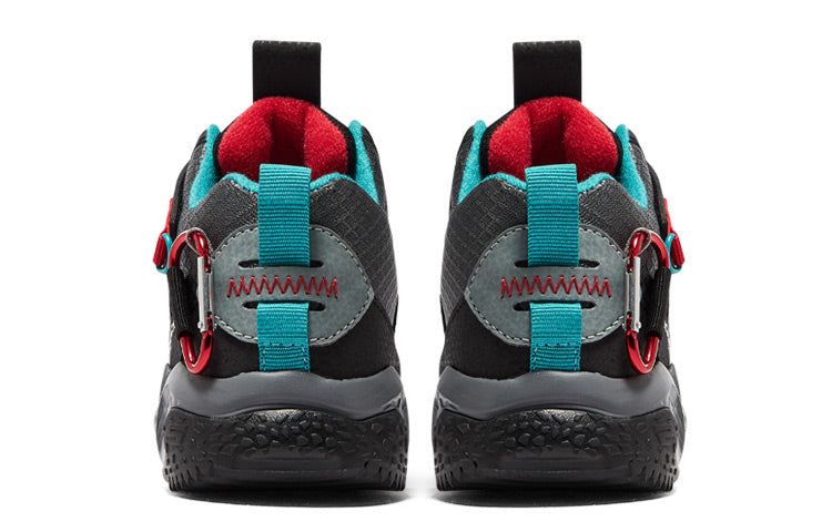 (GS) Skechers Velocitrek Trainers 'Grey Black Red' 406424LC-BKRD