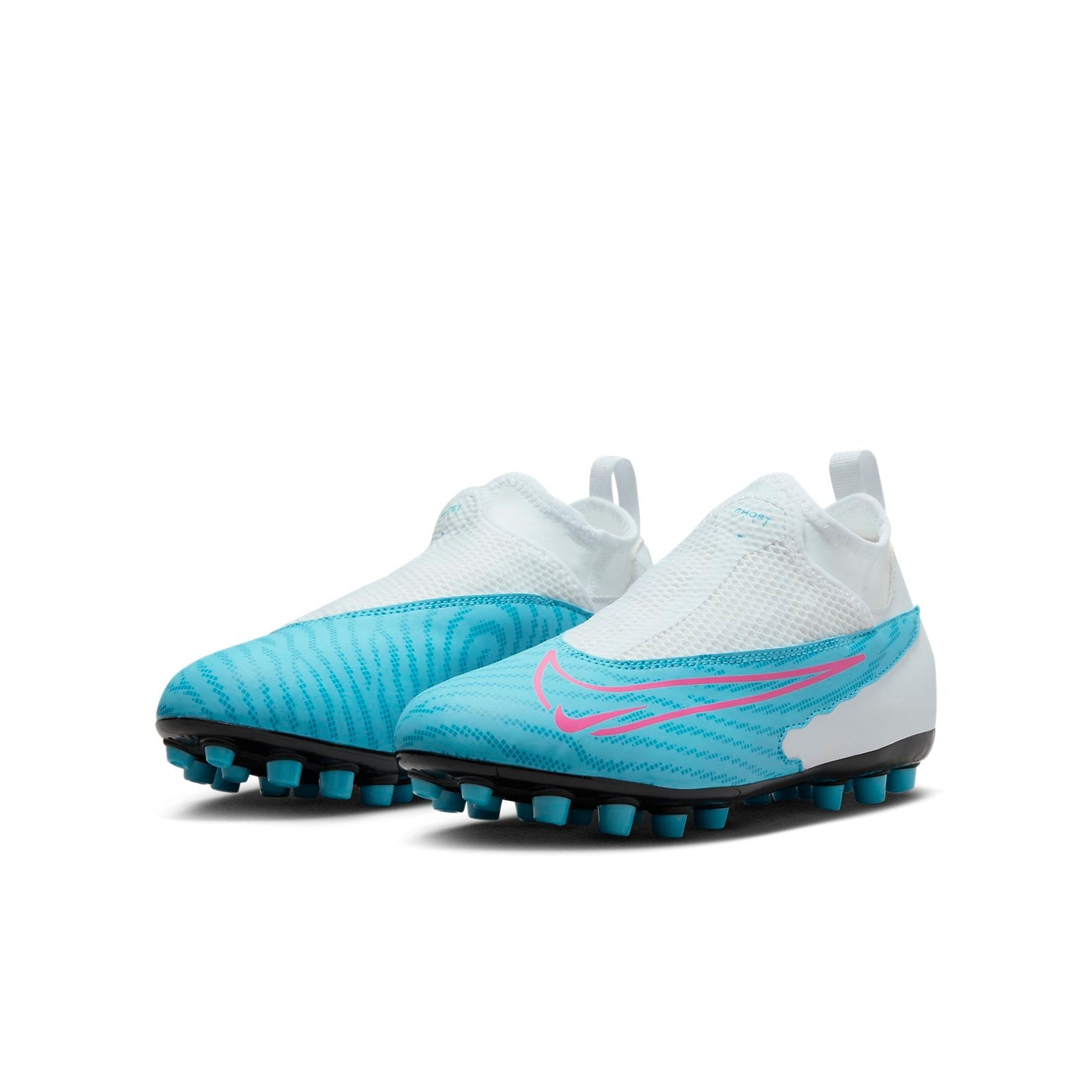 (GS) Nike Phantom GX Academy DF AG 'Baltic Blue White Pink' DV3069-446