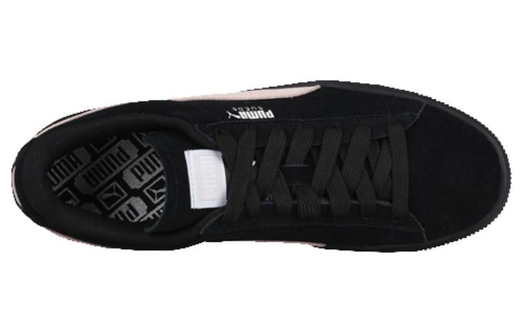 (WMNS) PUMA Suede Classic Shoes Black 355462-66
