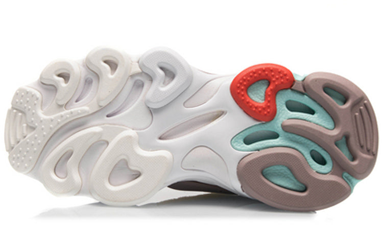 (WMNS) Li-Ning Countflow Alien Silk Road MiYuSiLu x Dunhuang Museum 'Grey White' AGLQ162-3