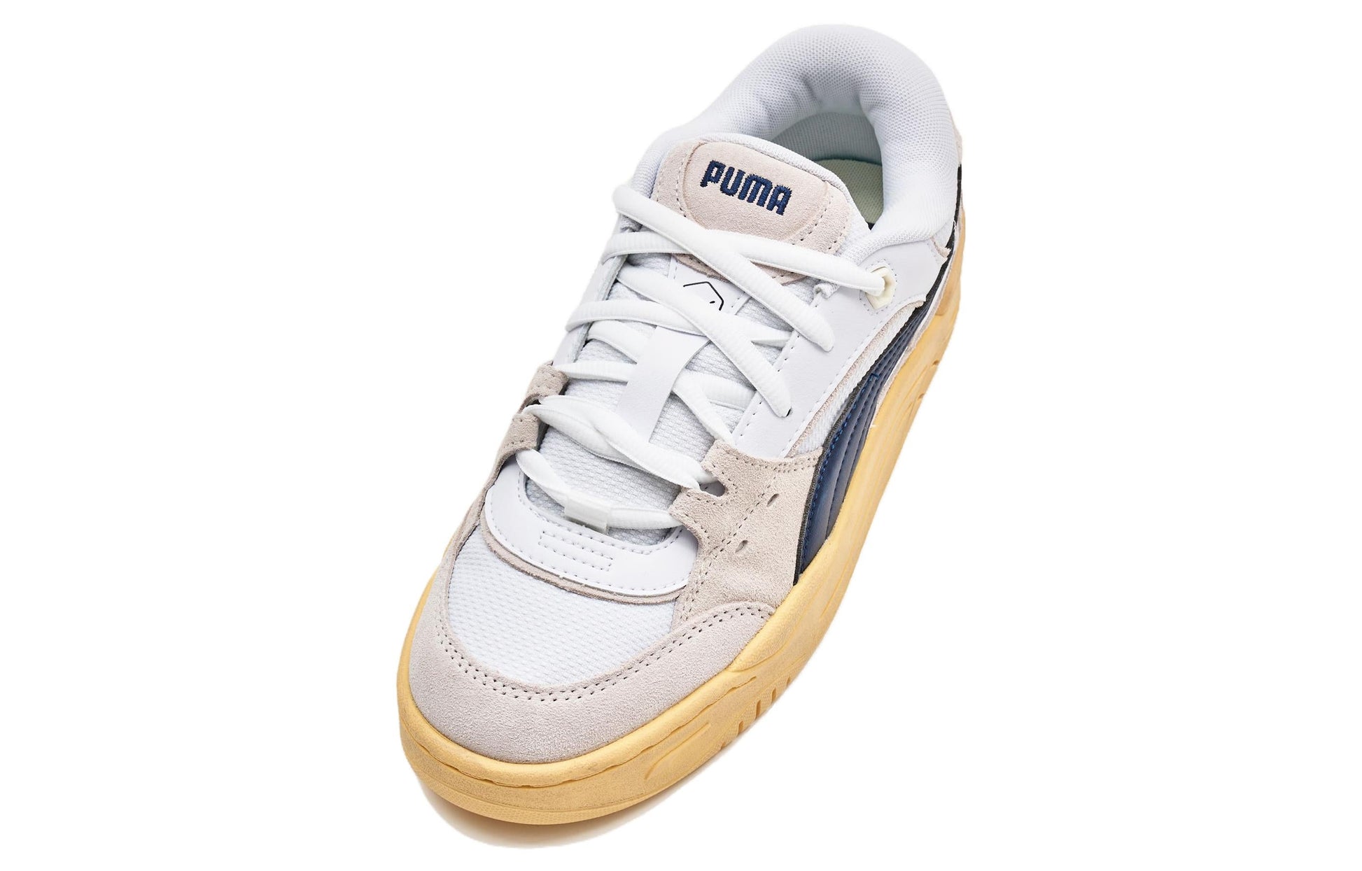 (WMNS) PUMA 180 Vintage 'White Navy Warm White' 396323-01