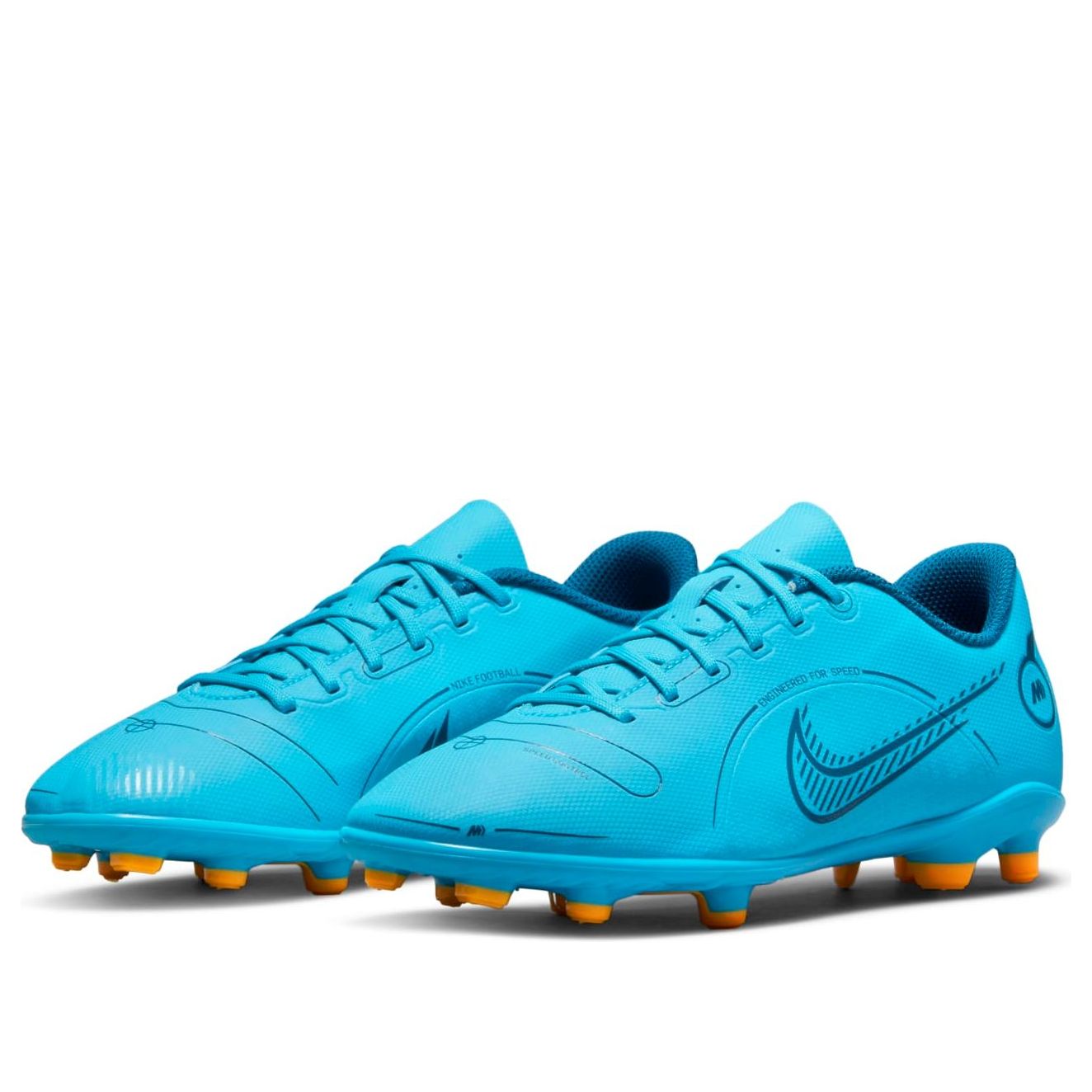 (GS) Nike Jr. Mercurial Vapor 14 Club MG Blue DJ2895-484
