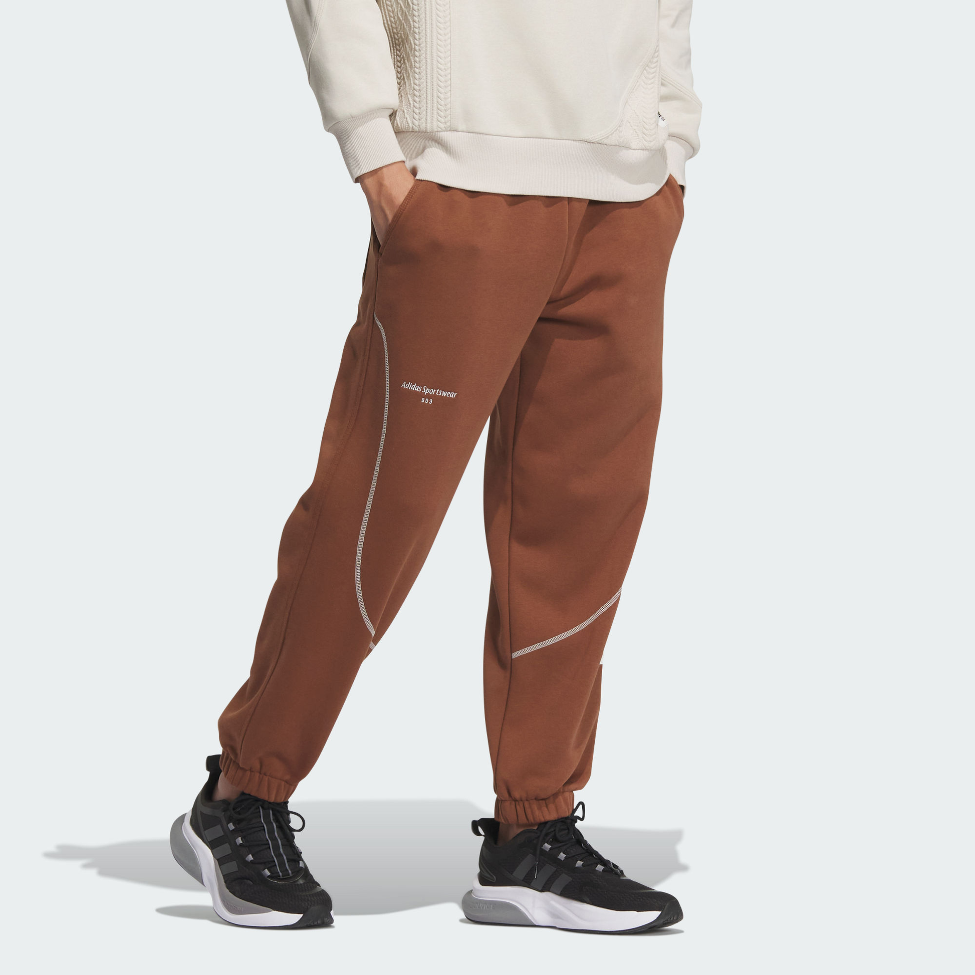 adidas St Side Knit Pants 'Brown' IP4977
