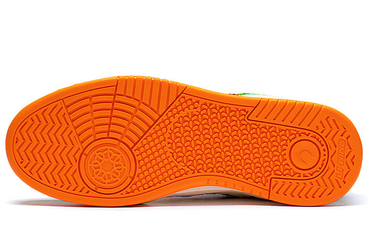 (WMNS) Li-Ning Moon White New Years 'Carrot' AGCS427-10