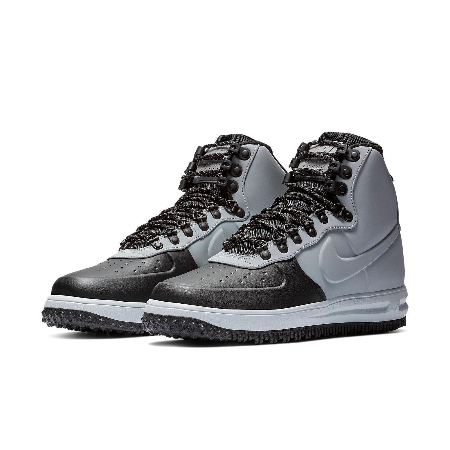 Nike Lunar Force 1 Duckboot '18 'Black Wolf Grey' BQ7930-002