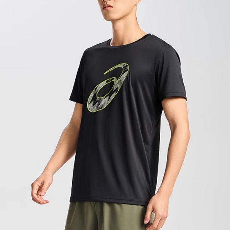 ASICS Short Sleeve Running Top 'Performance Black' 2011D076-001