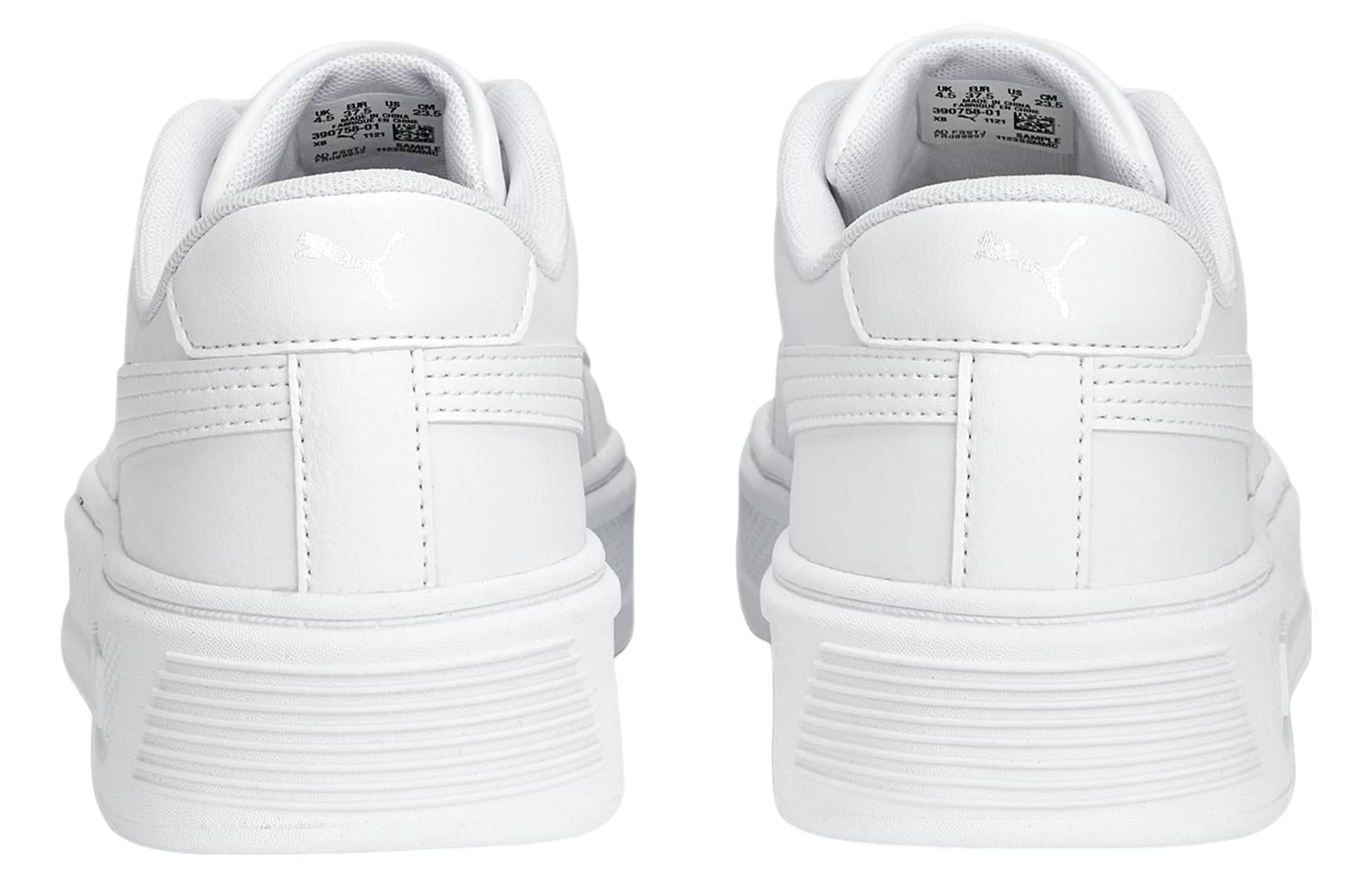 (WMNS) PUMA Smash Platform V3 'White' 390758-01