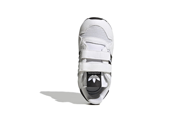 (TD) adidas originals ZX 500 'White Black' FW4038