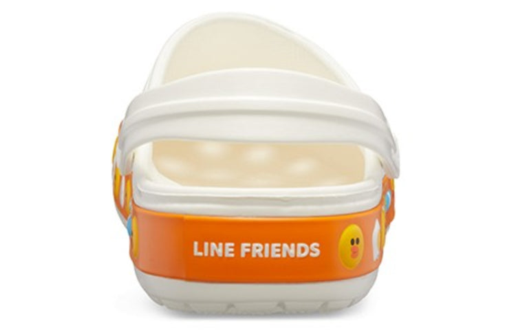 Crocs Classic Clog Line Friends Beach 'White Yellow' 205791-100