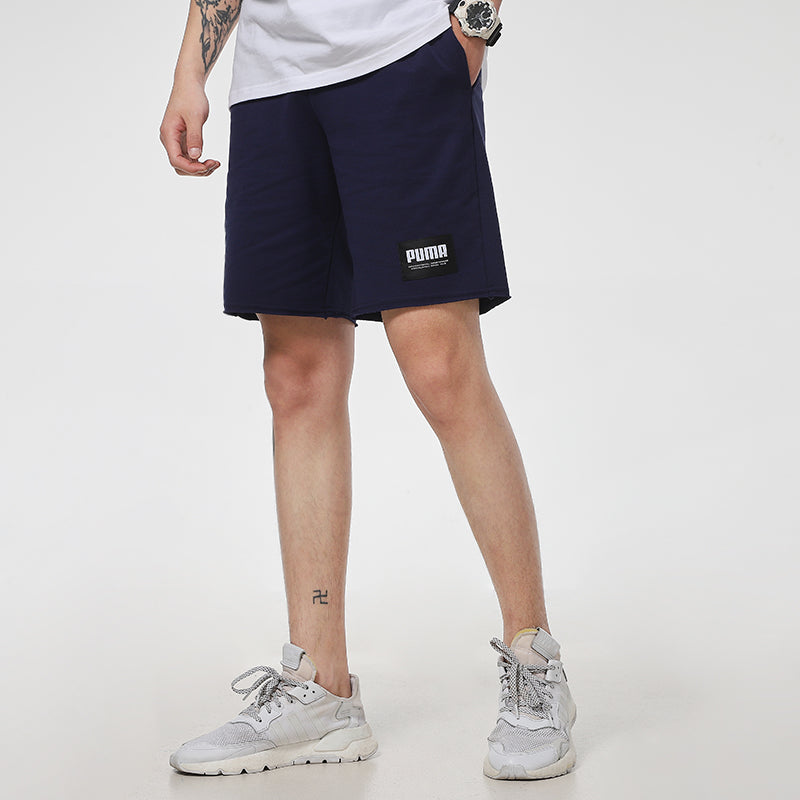 PUMA Summer Court Sweat Short 'Navy White' 845866-06