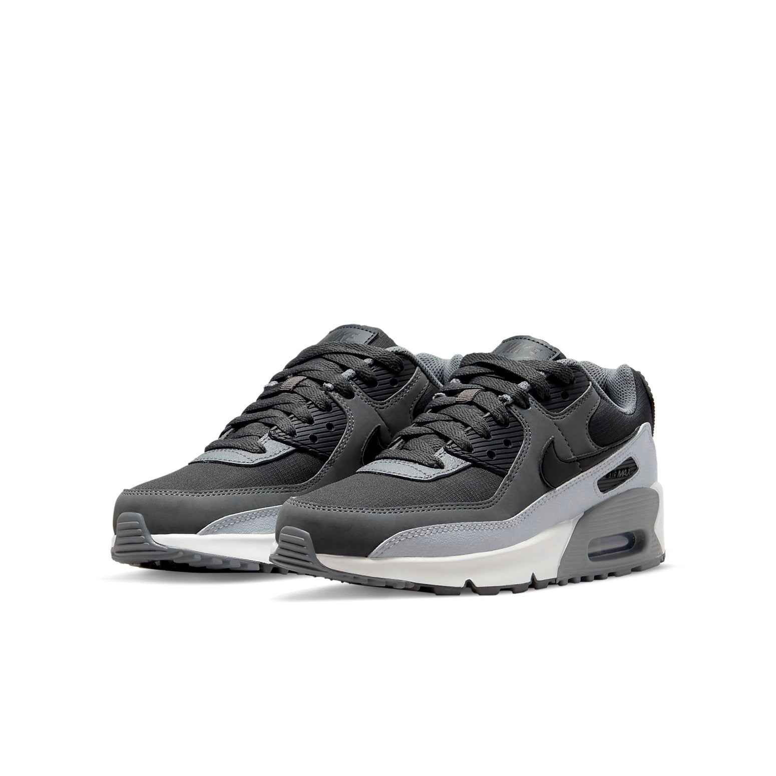(GS) Nike Air Max 90 Leather 'Anthracite Dark Grey' CD6864-015