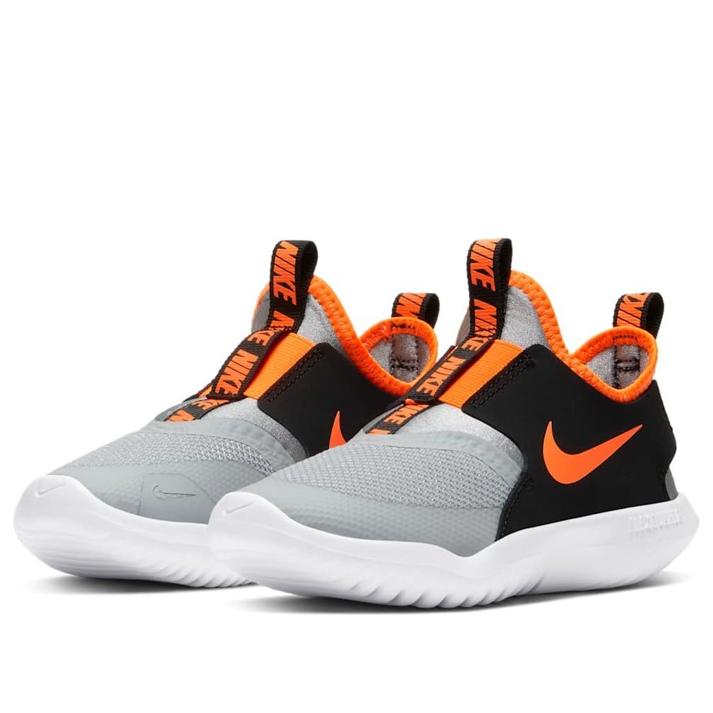 (PS) Nike Flex Runner 'Light Smoke Grey Total Orange' AT4663-012