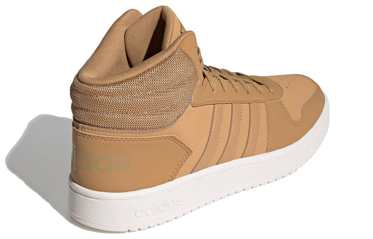 adidas Hoops 2.0 Mid 'Brown White' FW3516