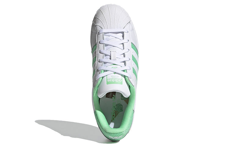 (WMNS) adidas Superstar 'White Glory Mint' H03894