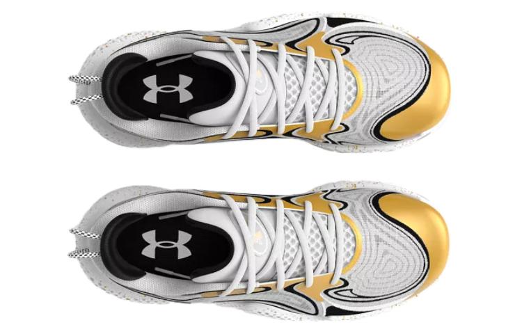 Under Armour Spawn 6 'White Metallic Gold' 3027263-100