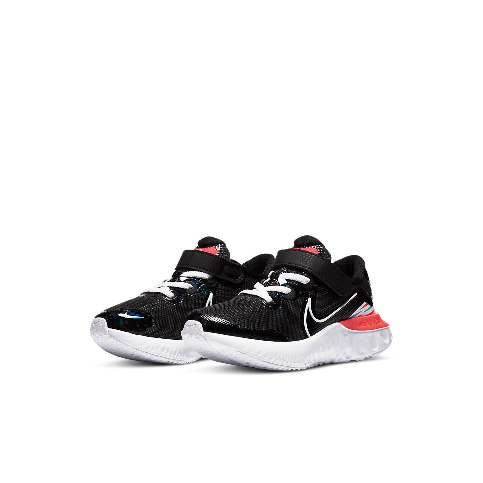 (PS) Nike Renew Run Light 'Black White Orange' CV8991-023