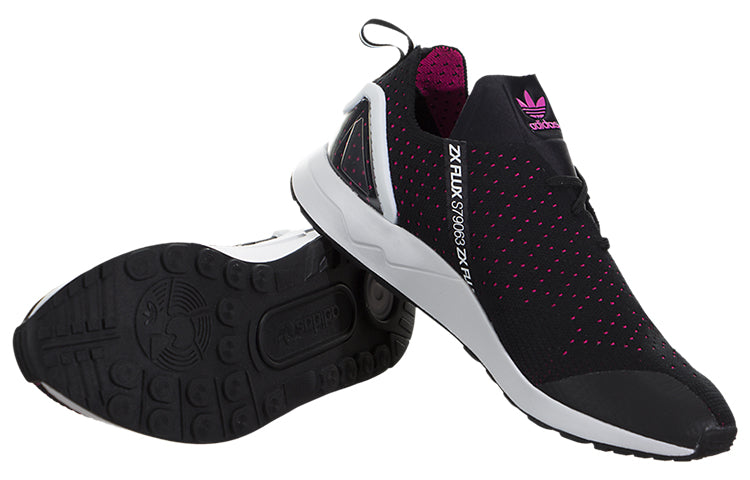 adidas originals ZX Flux Sports Casual Shoes 'Black Pink' S79063
