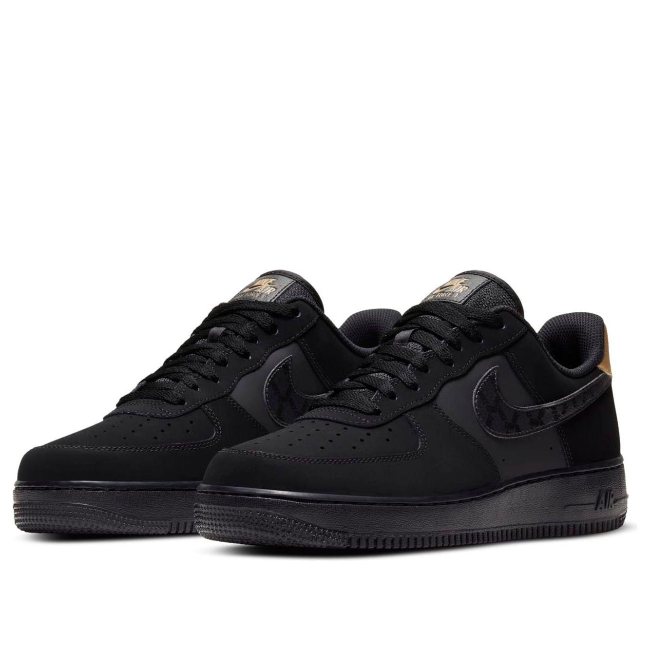Nike Air Force 1 Black/Gold DH2473-001