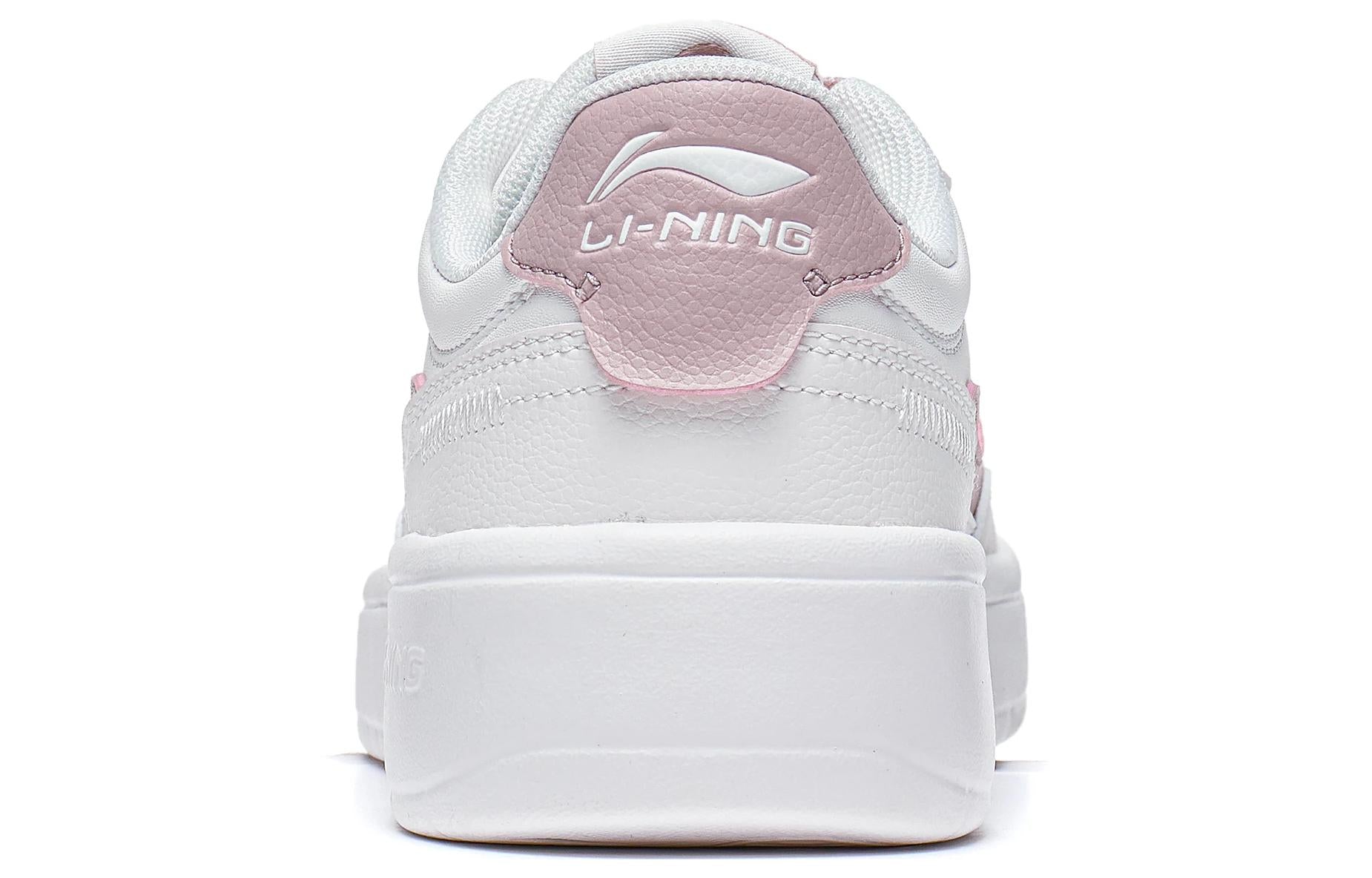 (WMNS) Li-Ning Qingyi Skate Shoes 'White Pink' AGCT402-3